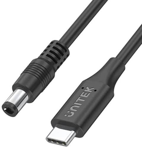 Kabel zasilający Unitek do laptopa Acer 65W USB-C - DC5,5 Kabel zasilający Unitek do laptopa Acer 65W USB-C - DC5,5