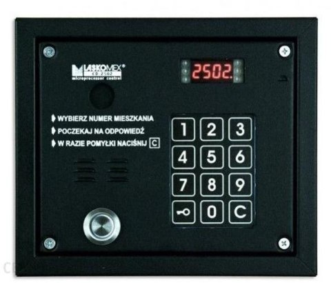 Laskomex Kaseta zewnętrzna CP-3103TR POL CZARNY TM RFID Laskomex Kaseta zewnętrzna CP-3103TR POL CZARNY TM RFID