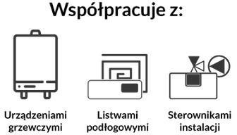 Przewodowy dwustanowy regulator pokojowy biały ST-292v3 Tech sterowniki Przewodowy dwustanowy regulator pokojowy biały ST-292v3 Tech sterowniki