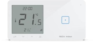 Przewodowy włącznik światła poj. z regulatorem pokojowym biały WSR-01MP Tech Sterowniki