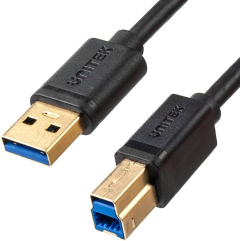 Unitek kabel do drukarki USB-A, USB 3.0, 5 Gbps 2m Unitek kabel do drukarki USB-A, USB 3.0, 5 Gbps 2m
