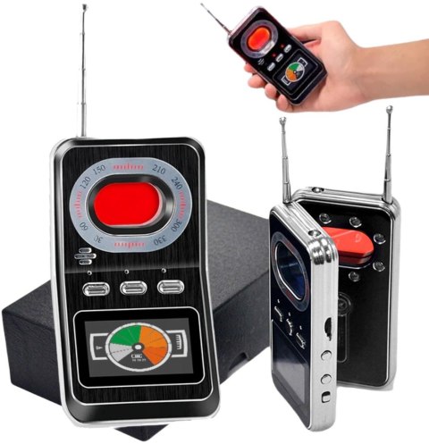Wykrywacz lokalizatorów GPS kamer podsłuchów Mking MK800 Wykrywacz lokalizatorów GPS kamer podsłuchów Mking MK800