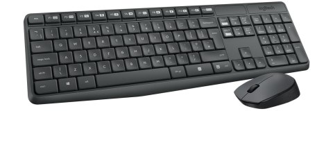 Zestaw bezprzewodowy Logitech MK235 Wireless Desktop Zestaw bezprzewodowy Logitech MK235 Wireless Desktop