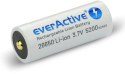 Akumulator 26650 Li-Ion 3,7V everActive 5200mAh micro USB (1 szt.) z zabezpieczeniem Akumulator 26650 Li-Ion 3,7V everActive 5200mAh micro USB (1 szt.) z zabezpieczeniem