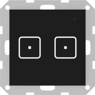 Bezprzewodowy włącznik dwupolowy czarny FS-02 Tech Sterowniki