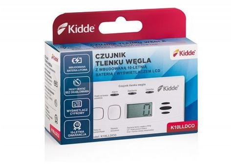 Czujnik czadu z wyświetlaczem Kidde K10LLDCO Czujnik czadu z wyświetlaczem Kidde K10LLDCO