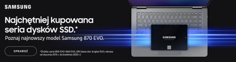 Dysk SSD Samsung 870EVO MZ-77E500B/EU 500GB Dysk SSD Samsung 870EVO MZ-77E500B/EU 500GB