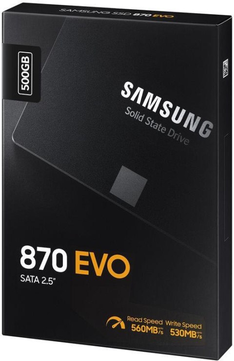 Dysk SSD Samsung 870EVO MZ-77E500B/EU 500GB Dysk SSD Samsung 870EVO MZ-77E500B/EU 500GB