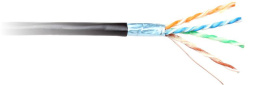 KABEL SKRĘTKA GETFORT CAT.6 F/UTP UV ŻELOWANY 305m