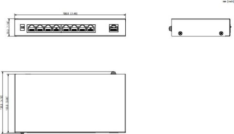 SWITCH DAHUA SF1009P SWITCH DAHUA SF1009P