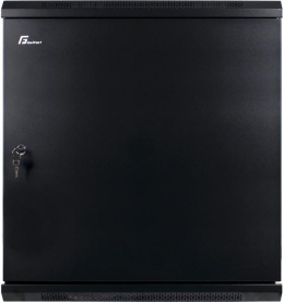 SZAFA RACK GETFORT 19 CALI 12U 600X450 WISZĄCA DRZWI STALOWE