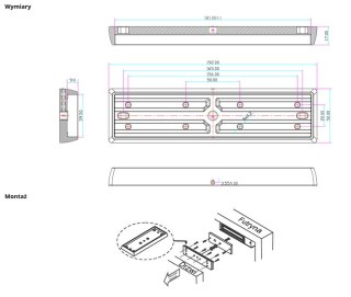 Uchwyt montażowy SCOT do drzwi przeciwpożarowych BK-600I2