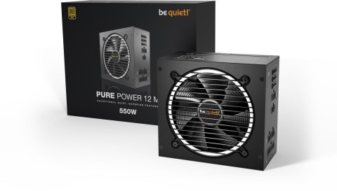 Zasilacz komputerowy be quiet! Pure Power 12 M 550W 80 Plus Gold ATX 3.0 Zasilacz komputerowy be quiet! Pure Power 12 M 550W 80 Plus Gold ATX 3.0