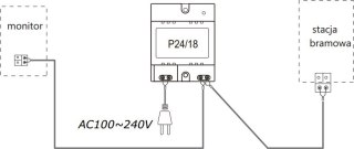 Zasilacz VIDOS DUO P24/18