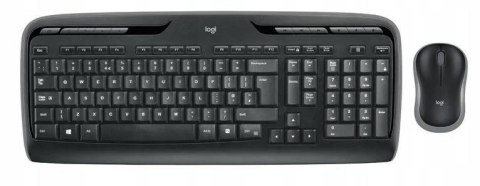 Zestaw klawiatura i mysz Logitech Wireless Combo MK330 Zestaw klawiatura i mysz Logitech Wireless Combo MK330