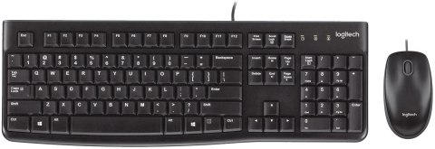 Zestaw przewodowy Logitech MK120 Czarny Zestaw przewodowy Logitech MK120 Czarny