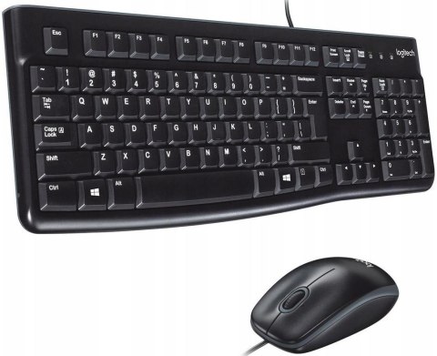 Zestaw przewodowy Logitech MK120 Czarny Zestaw przewodowy Logitech MK120 Czarny