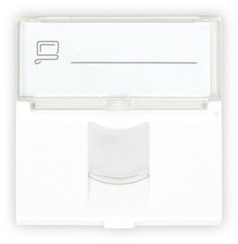 ADAPTER GETFORT 2 MOD 1XRJ45 MOSAIC 45x45mm ADAPTER GETFORT 2 MOD 1XRJ45 MOSAIC 45x45mm
