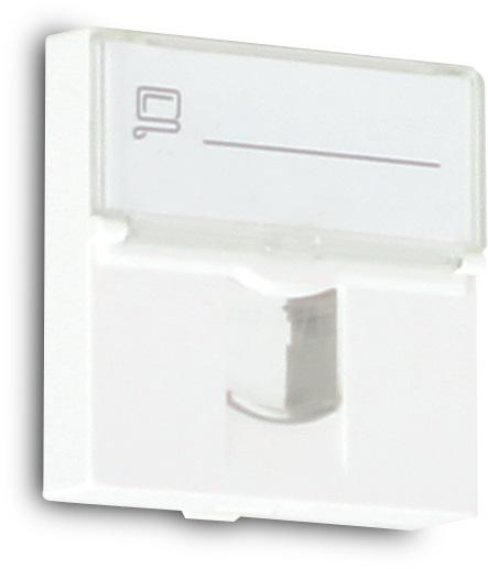 ADAPTER GETFORT 2 MOD 1XRJ45 MOSAIC 45x45mm ADAPTER GETFORT 2 MOD 1XRJ45 MOSAIC 45x45mm