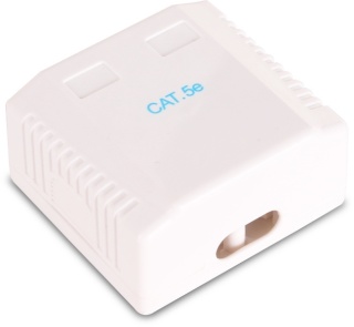 GNIAZDO NATYNKOWE GETFORT 2XRJ45 KAT.5E