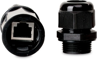 ŁĄCZNIK RJ45 GETFORT CAT.5E RJ45-G / RJ45-G ZEWNĘTRZNY