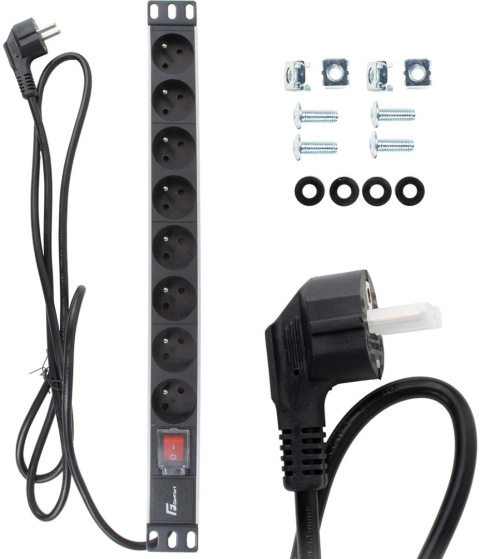 LISTWA ZASILAJĄCA RACK 19 CALI GETFORT LGF-08-Z LISTWA ZASILAJĄCA RACK 19 CALI GETFORT LGF-08-Z