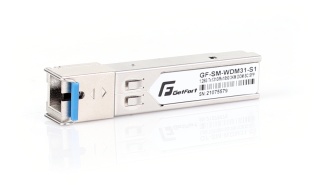 MODUŁ SFP GETFORT WDM 1.25Gbps 3KM SC SM, TX1310/RX1550