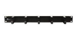ORGANIZER KABLI 1U POZIOMY METALOWY OGF-MR GETFORT