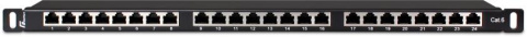 PATCH PANEL FTP CAT.6 24 PORTY 0.5U PGF-6FTP24-B8 GETFORT PATCH PANEL FTP CAT.6 24 PORTY 0.5U PGF-6FTP24-B8 GETFORT