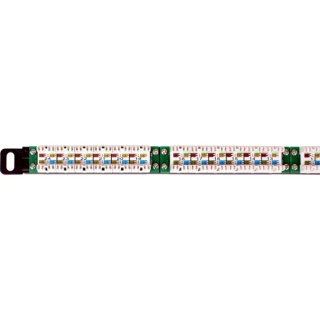 PATCH PANEL UTP CAT.5E 24 PORTY 0.5U PGF-5EUTP24-B7 GETFORT