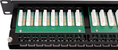 PATCH PANEL UTP CAT.5E 48 PORTÓW PGF-5EUTP48-B9 GETFORT PATCH PANEL UTP CAT.5E 48 PORTÓW PGF-5EUTP48-B9 GETFORT