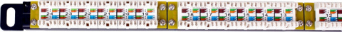 PATCH PANEL UTP CAT.6 24 PORTY 0.5U PGF-6UTP24-B7 GETFORT PATCH PANEL UTP CAT.6 24 PORTY 0.5U PGF-6UTP24-B7 GETFORT