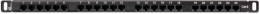 PATCH PANEL UTP CAT.6 24 PORTY 0.5U PGF-6UTP24-B7 GETFORT