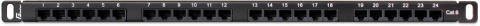 PATCH PANEL UTP CAT.6 24 PORTY 0.5U PGF-6UTP24-B7 GETFORT PATCH PANEL UTP CAT.6 24 PORTY 0.5U PGF-6UTP24-B7 GETFORT