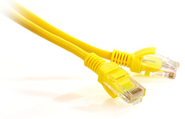 PATCHCORD SKRĘTKA GETFORT CAT.5E UTP 2m żółty