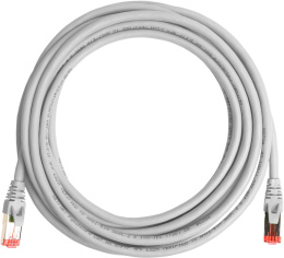 PATCHCORD SKRĘTKA GETFORT CAT.6A S/FTP LSOH 10m szary
