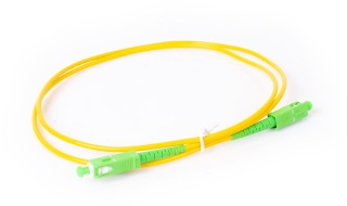 PATCHCORD ŚWIATŁOWODOWY GETFORT SM SC/APC-SC/APC SIMPLEX 1M
