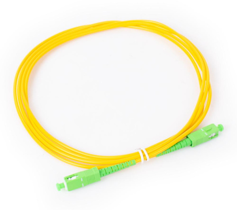 PATCHCORD ŚWIATŁOWODOWY GETFORT SM SC/APC-SC/APC SIMPLEX 2M PATCHCORD ŚWIATŁOWODOWY GETFORT SM SC/APC-SC/APC SIMPLEX 2M