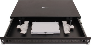 PRZEŁĄCZNICA ŚWIATŁOWODOWA GETFORT 1U 19 Cali 24XSC SIMPLEX WYSUWANA