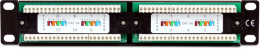 Patch Panel Getfort 10 cali 12 portów PGF-5EUTP12-B4