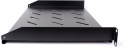 Półka rackowa uniwersalna Getfort 19 cali 1U 170mm Czarna Półka rackowa uniwersalna Getfort 19 cali 1U 170mm Czarna