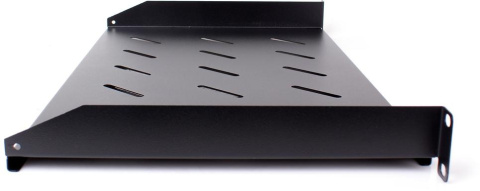 Półka rackowa uniwersalna Getfort 19 cali 1U 170mm Czarna Półka rackowa uniwersalna Getfort 19 cali 1U 170mm Czarna