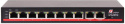 SWITCH POE GETFORT 8FE+2GE 120W