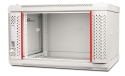 SZAFA RACK GETFORT 19 CALI 6U 600X450 WISZĄCA SZARA