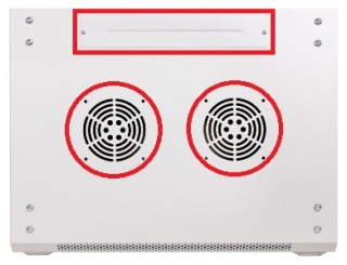 SZAFA RACK GETFORT ECO v2 19 CALI 9U 600X450 Wisząca Szara