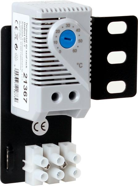 Termostat do wentylatora szaf rack Getfort Termostat do wentylatora szaf rack Getfort