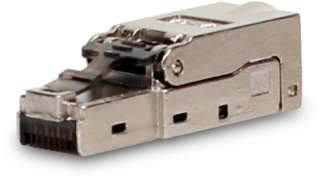 WTYK MODULARNY BEZNARZĘDZIOWY GETFORT RJ45 CAT.6A FTP 8P8C