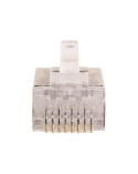 WTYK SIECIOWY GETFORT RJ45 CAT.6 8P8C EKRANOWANY (100SZT)
