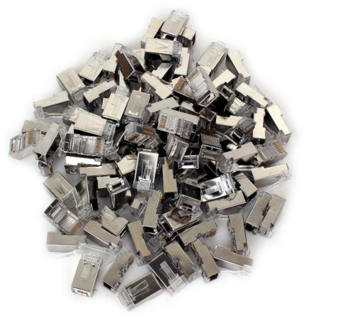 WTYK SIECIOWY PRZELOTOWY GETFORT RJ45 CAT.5e 8P8C EKRANOWANY (100szt) WTYK SIECIOWY PRZELOTOWY GETFORT RJ45 CAT.5e 8P8C EKRANOWANY (100szt)