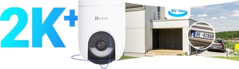 Kamera IP Ezviz HB8c Lite bateryjna PT Wi-Fi 4MP Kamera IP Ezviz HB8c Lite bateryjna PT Wi-Fi 4MP
